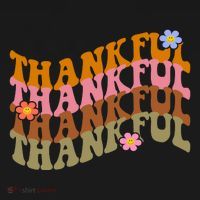 Thankful Retro Sunflower Cute Gift Coaster thumb 2