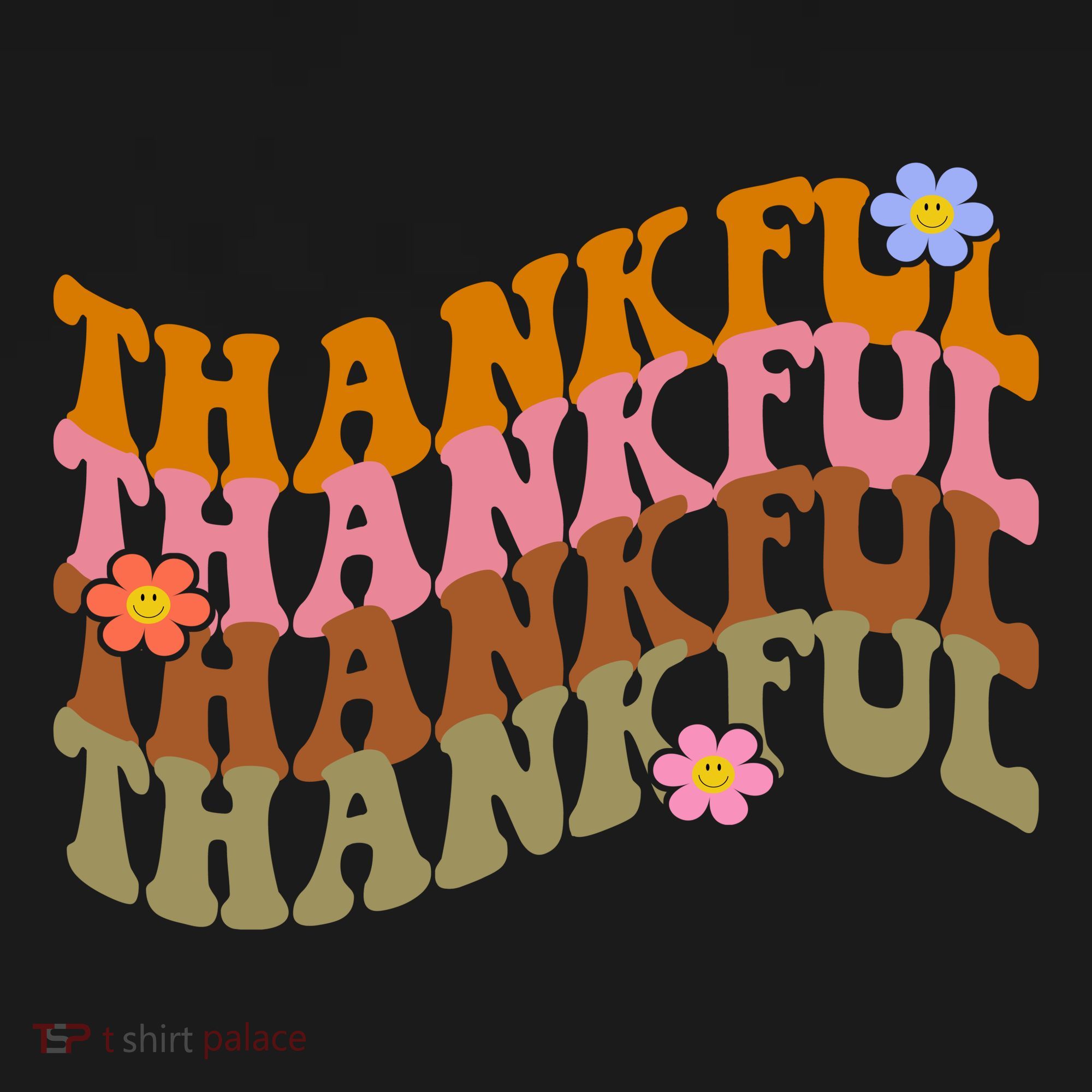 Thankful Retro Sunflower Cute Gift Coaster