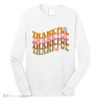 Thankful Retro Sunflower Cute Gift Long Sleeve Shirt thumb 0