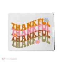 Thankful Retro Sunflower Cute Gift Mousepad thumb 0