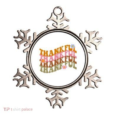 Thankful Retro Sunflower Cute Gift Ornament
