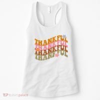Thankful Retro Sunflower Cute Gift Women's Tank Top thumb 0