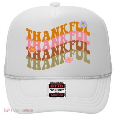 Thankful Retro Sunflower Cute Gift Hat