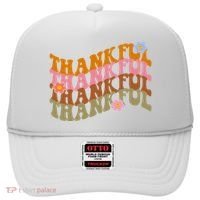 Thankful Retro Sunflower Cute Gift Hat thumb 0