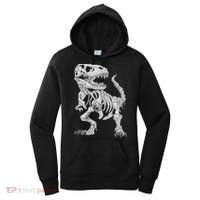 T Rex Skeleton Dino Bones Paleontologist Fossil Dinosaur Women's Hoodie thumb 0