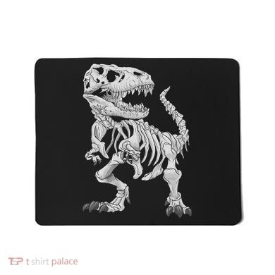 T Rex Skeleton Dino Bones Paleontologist Fossil Dinosaur Mousepad