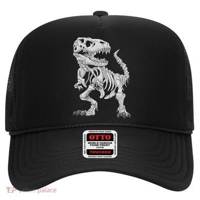 T Rex Skeleton Dino Bones Paleontologist Fossil Dinosaur Hat