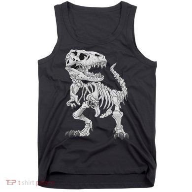 T Rex Skeleton Dino Bones Paleontologist Fossil Dinosaur Tank Top