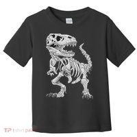 T Rex Skeleton Dino Bones Paleontologist Fossil Dinosaur Toddler T-Shirt thumb 0