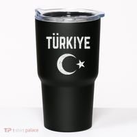 Turkey Retro Soccer Tumbler thumb 0