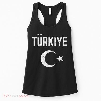 Turkey Retro Soccer Women's Tank Top