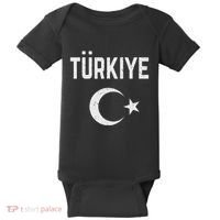 Turkey Retro Soccer Baby Bodysuit thumb 0