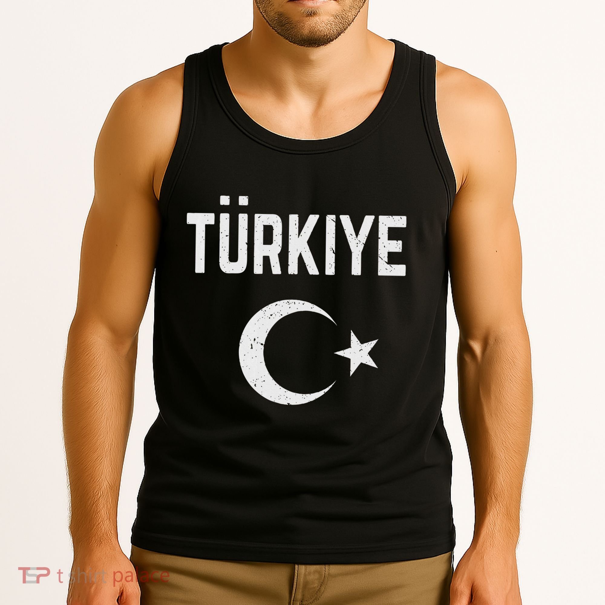 Turkey Retro Soccer Tank Top