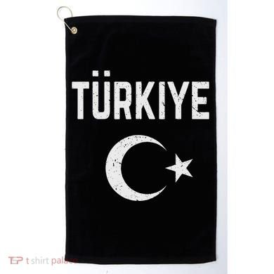 Turkey Retro Soccer Golf Towel