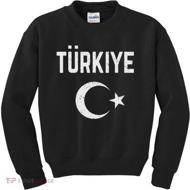 Turkey Retro Soccer Kids Sweatshirt