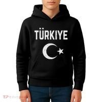 Turkey Retro Soccer Kids Hoodie thumb 4