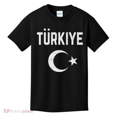 Turkey Retro Soccer Kids T-Shirt