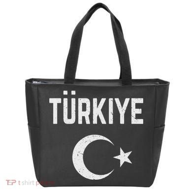 Turkey Retro Soccer Tote Bag