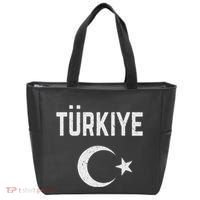 Turkey Retro Soccer Tote Bag thumb 0