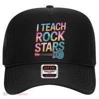 Teacher Rock Star Funny Back To School Guitar Teacher Gift Great Gift Hat thumb 0