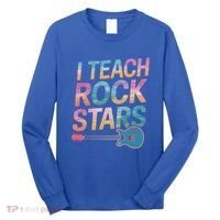 Teacher Rock Star Funny Back To School Guitar Teacher Gift Great Gift Long Sleeve Shirt thumb 0