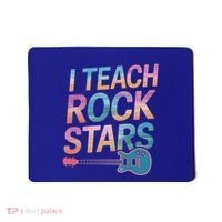 Teacher Rock Star Funny Back To School Guitar Teacher Gift Great Gift Mousepad thumb 0