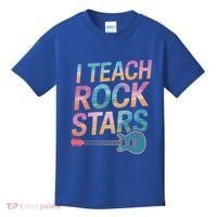 Teacher Rock Star Funny Back To School Guitar Teacher Gift Great Gift Kids T-Shirt thumb 0