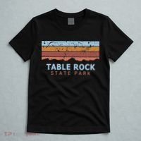 Table Rock State Park South Carolina Retro Cool T-Shirt thumb 5