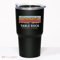 Table Rock State Park South Carolina Retro Cool Tumbler thumb 0