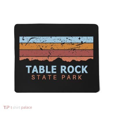 Table Rock State Park South Carolina Retro Cool Mousepad