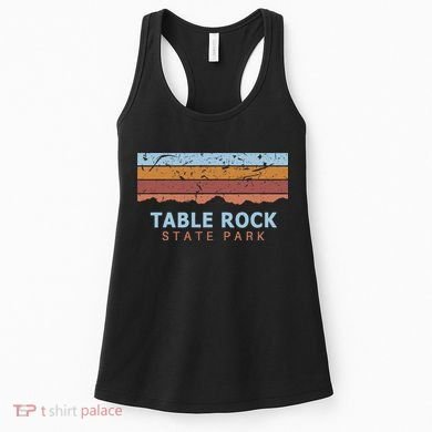 Table Rock State Park South Carolina Retro Cool Women's Tank Top