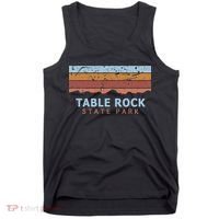 Table Rock State Park South Carolina Retro Cool Tank Top thumb 0