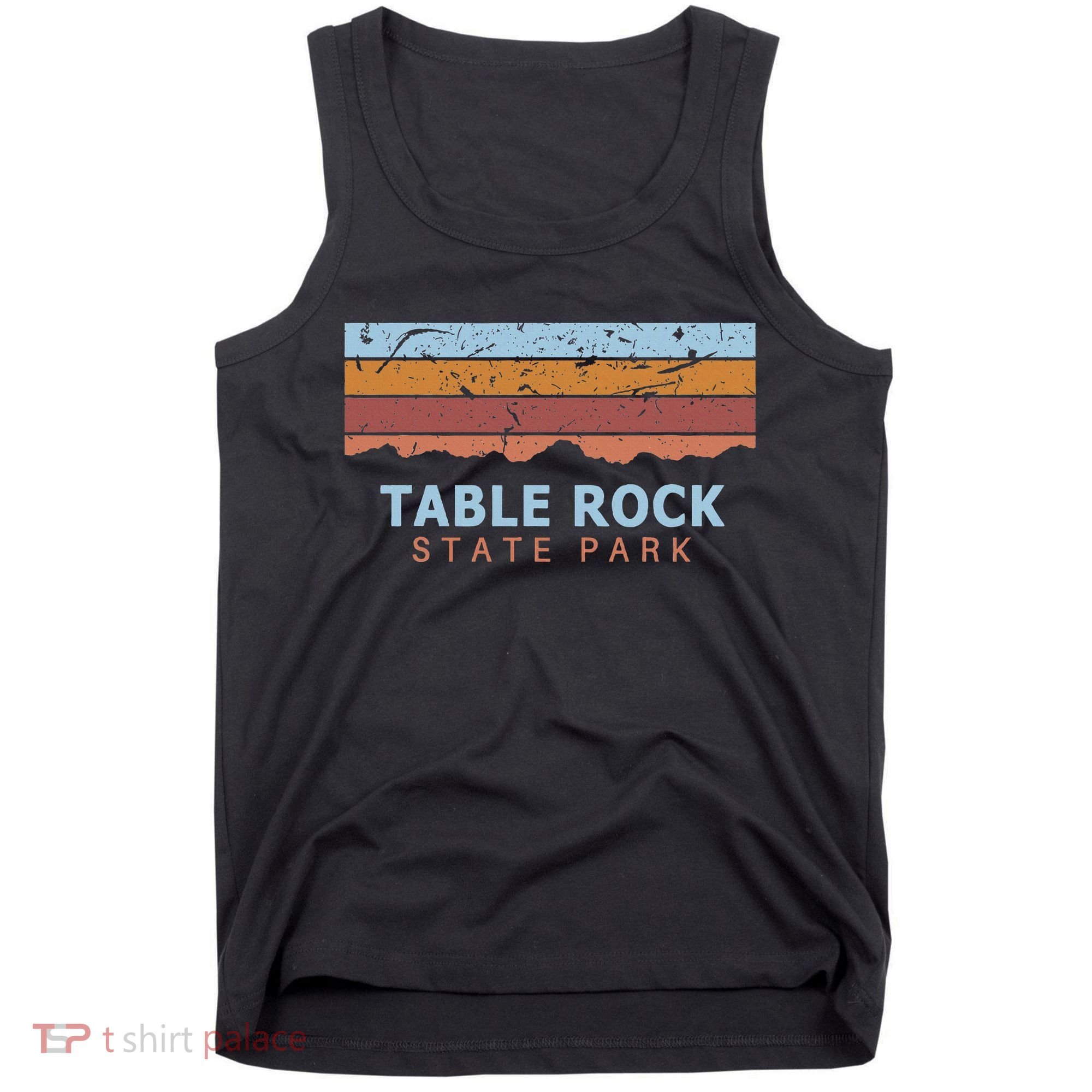 Table Rock State Park South Carolina Retro Cool Tank Top