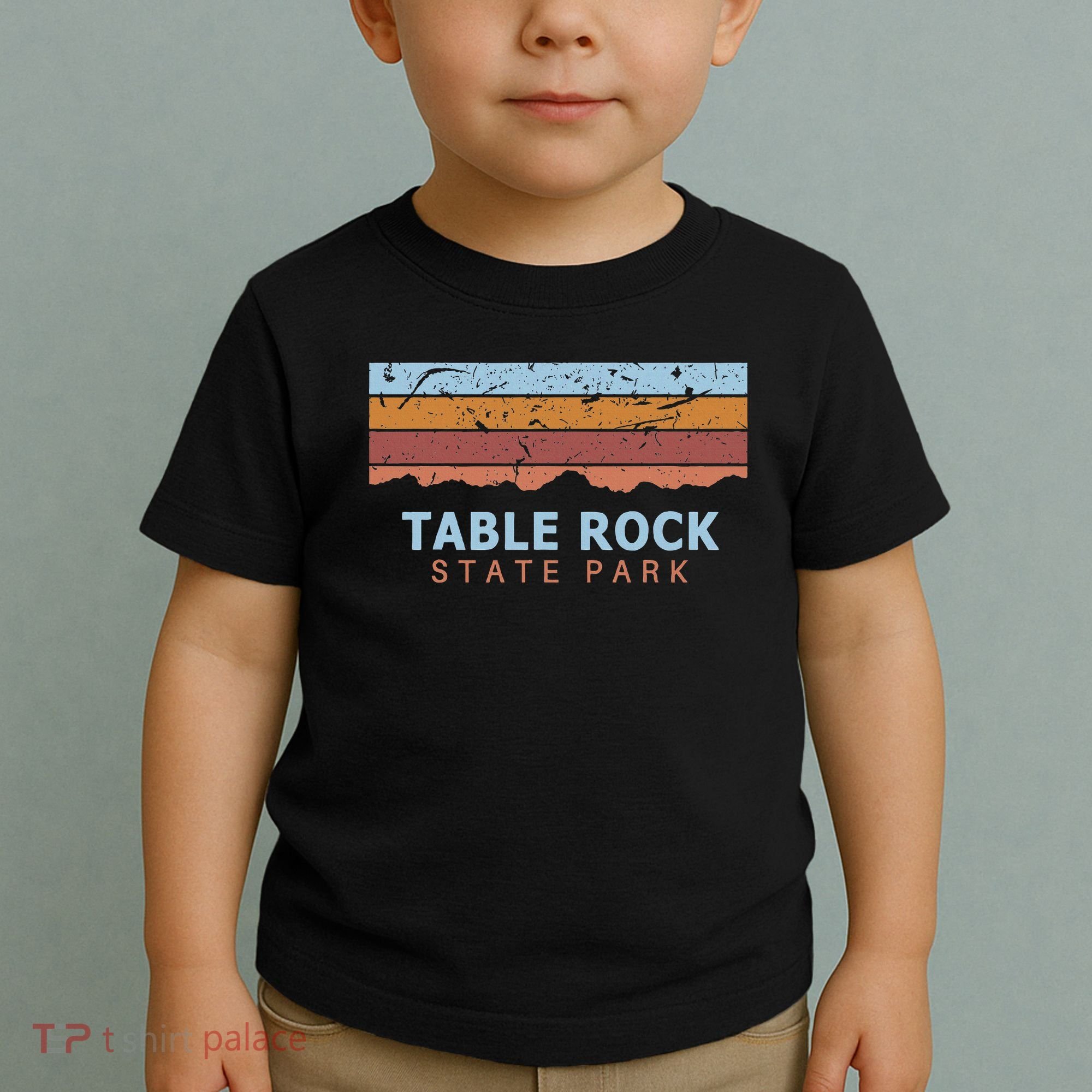 Table Rock State Park South Carolina Retro Cool Toddler T-Shirt