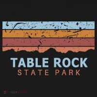 Table Rock State Park South Carolina Retro Cool Visor thumb 3