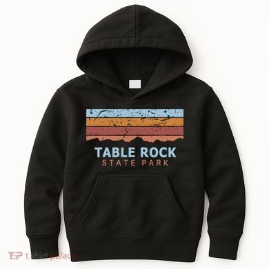 Table Rock State Park South Carolina Retro Cool Kids Hoodie