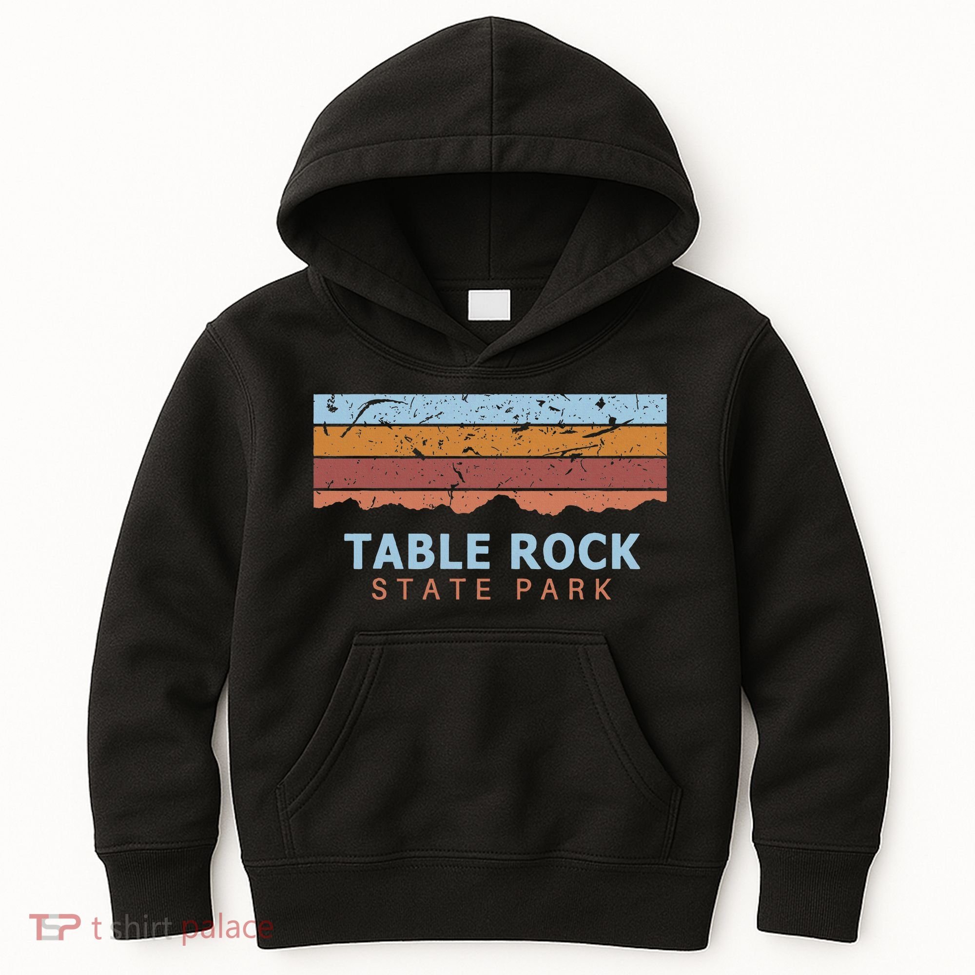 Table Rock State Park South Carolina Retro Cool Kids Hoodie
