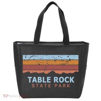 Table Rock State Park South Carolina Retro Cool Tote Bag