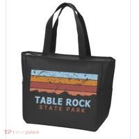 Table Rock State Park South Carolina Retro Cool Tote Bag thumb 3