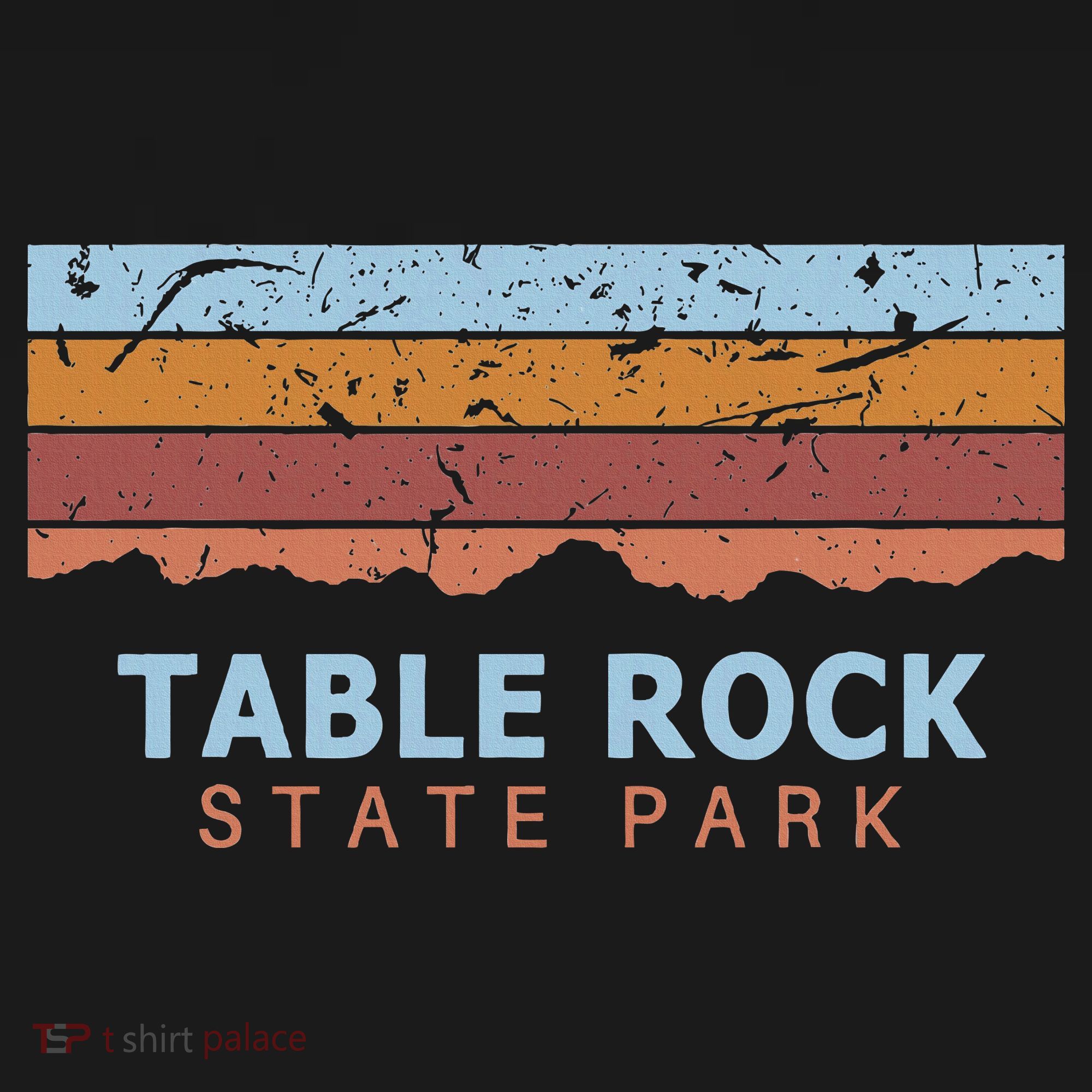 Table Rock State Park South Carolina Retro Cool Tote Bag
