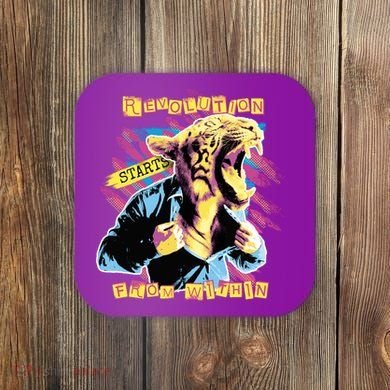 The Revolution Starts From Within Roaring Tiger Man Coaster