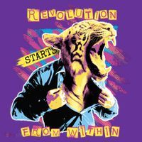 The Revolution Starts From Within Roaring Tiger Man Coaster thumb 2