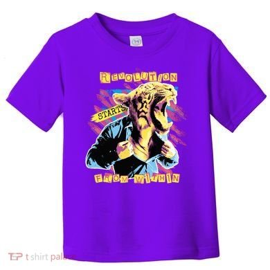 The Revolution Starts From Within Roaring Tiger Man Toddler T-Shirt
