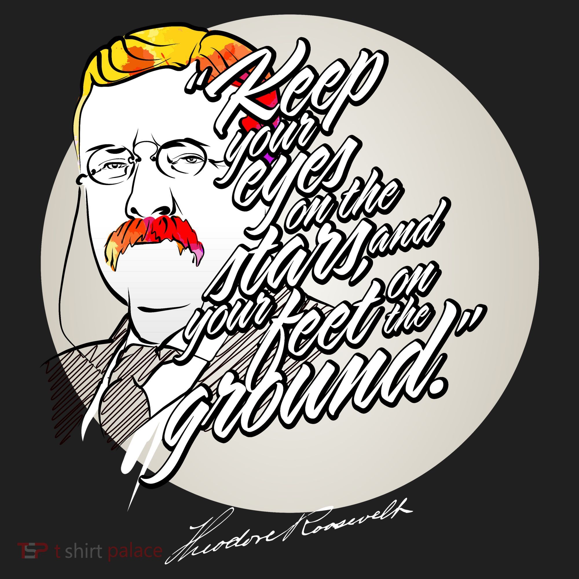 Theodore Roosevelt Sayings With Portrait Women's Sweatshirt