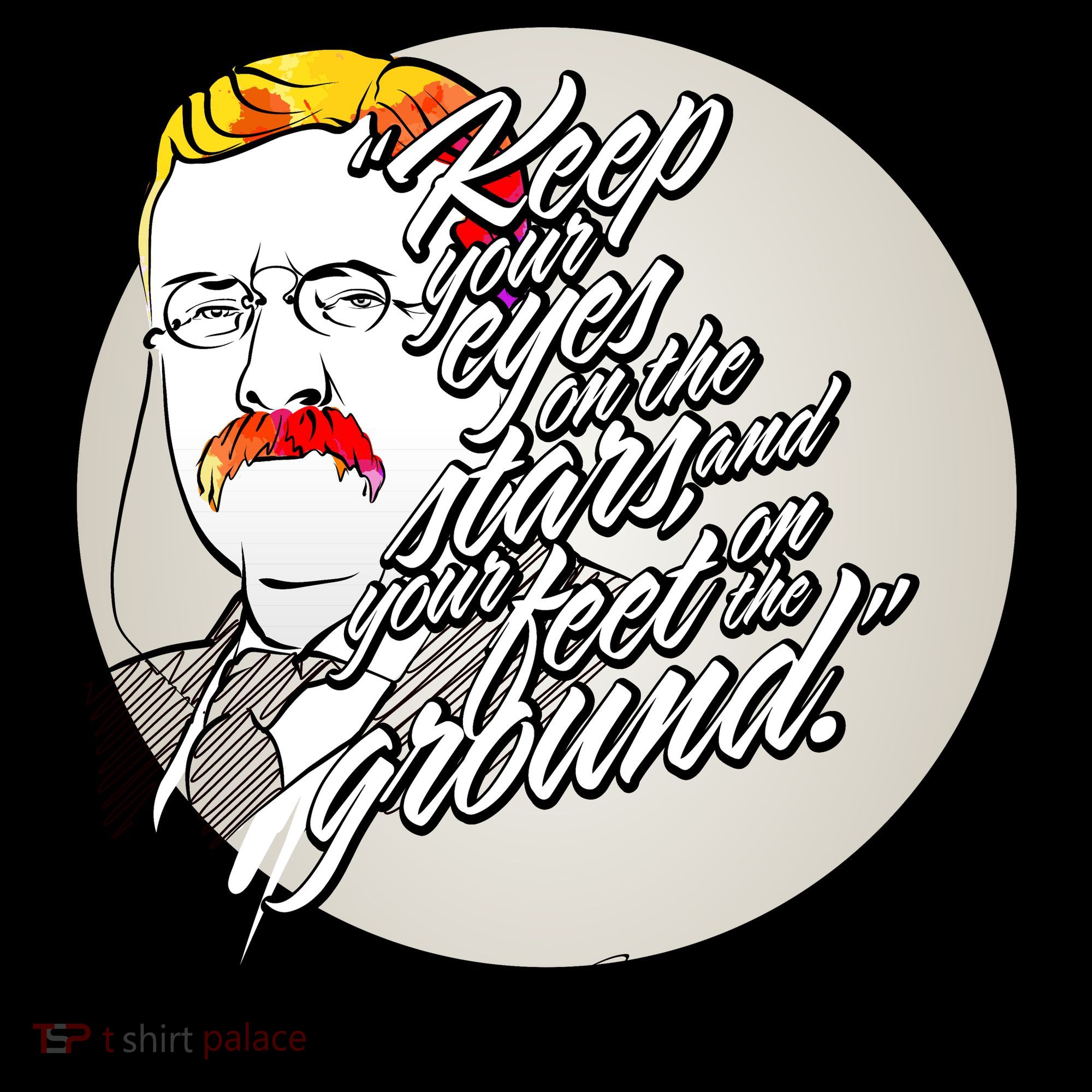 Theodore Roosevelt Sayings With Portrait Coffee Mug