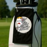 Theodore Roosevelt Sayings With Portrait Golf Towel thumb 2