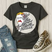 Theodore Roosevelt Sayings With Portrait Women's T-Shirt thumb 3