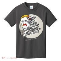Theodore Roosevelt Sayings With Portrait Kids T-Shirt thumb 0