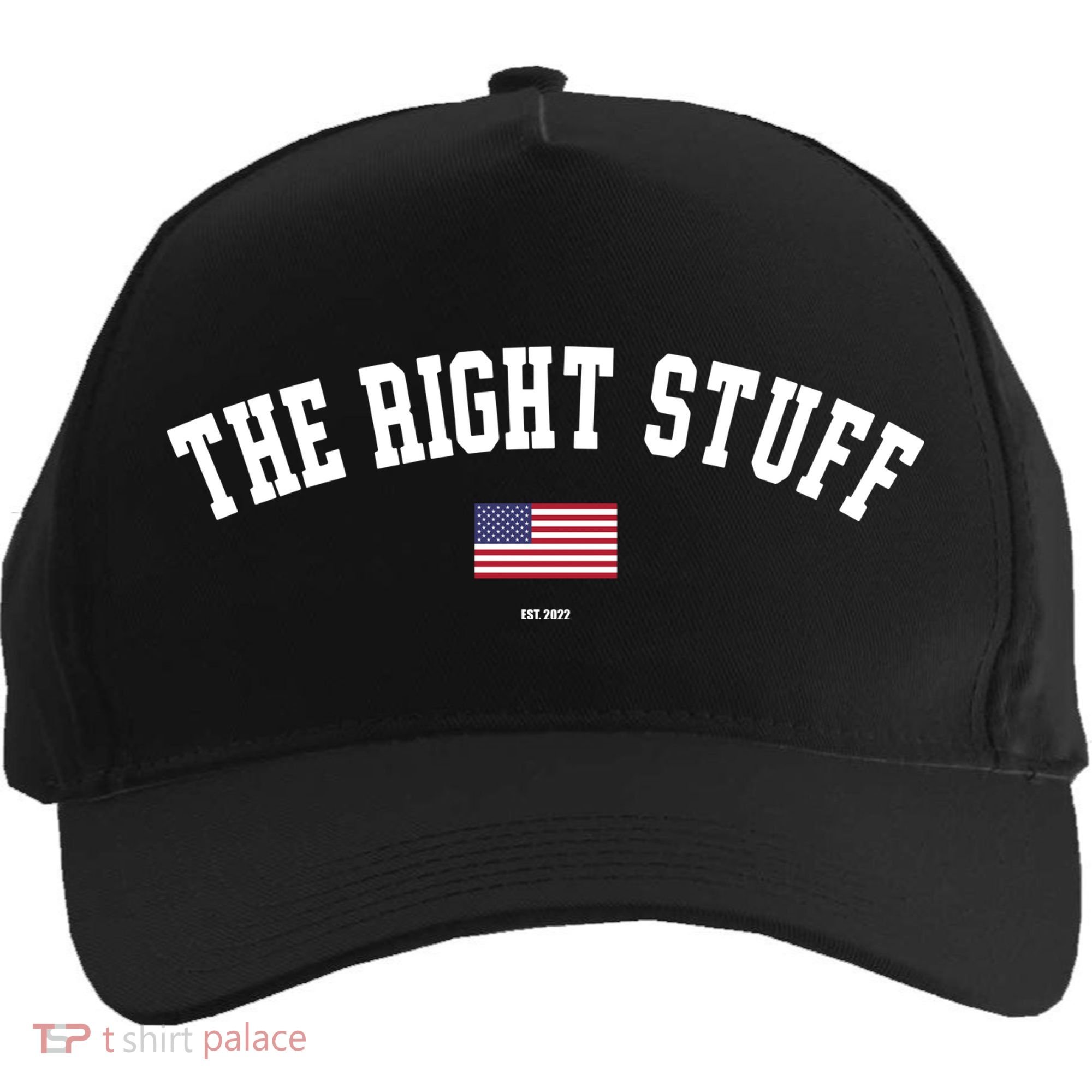 The Right Stuff Est 2024 Five-Panel Snapback Cap
