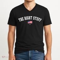 The Right Stuff Est 2024 V-Neck T-Shirt thumb 2